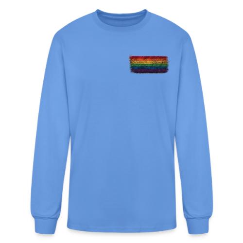Rough Rainbow - Men's Long Sleeve T-Shirt