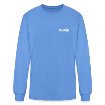 Tonnik Studios Star Emblem - Men's Long Sleeve T-Shirt - carolina blue - Front