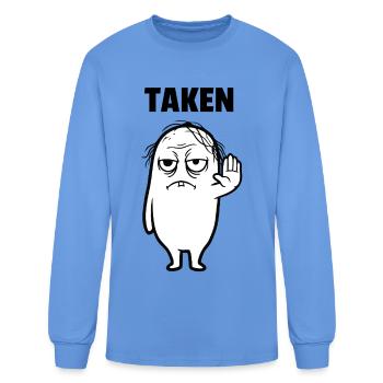 Felix TAKEN - Men's Long Sleeve T-Shirt - carolina blue - Front