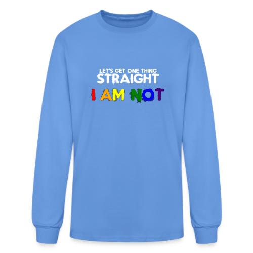 I Am Not - Men's Long Sleeve T-Shirt
