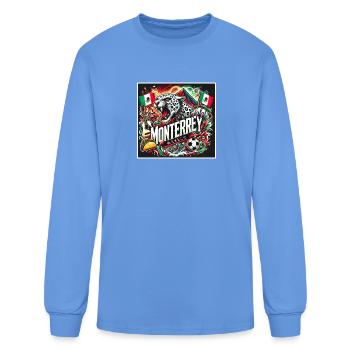 Monterrey Mexico Cities Design - Men's Long Sleeve T-Shirt - carolina blue - Front
