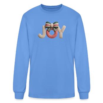 Joy Style - Men's Long Sleeve T-Shirt - carolina blue - Front