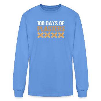 School Nurse Nursing Back To School - Men's Long Sleeve T-Shirt - carolina blue - Front