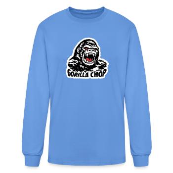 Gorilla Chop - Men's Long Sleeve T-Shirt - carolina blue - Front