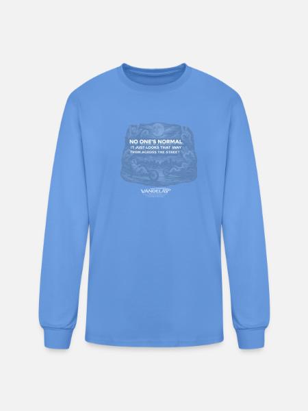No One's Normal - Men's Long Sleeve T-Shirt - carolina blue
