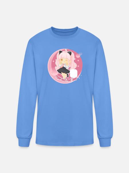 fun_all_the_way - Men's Long Sleeve T-Shirt - carolina blue