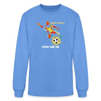 Game Time - Men's Long Sleeve T-Shirt - carolina blue - Front