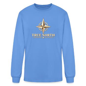 THE_NORTH - Men's Long Sleeve T-Shirt - carolina blue - Front