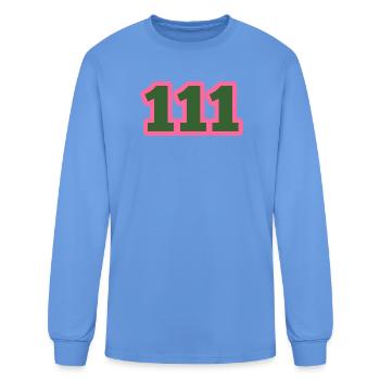 Triple One Energy - Men's Long Sleeve T-Shirt - carolina blue - Front