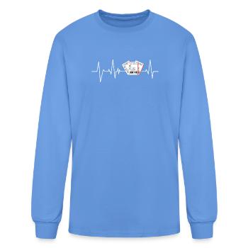 Parlay Sports Betting - Men's Long Sleeve T-Shirt - carolina blue - Front