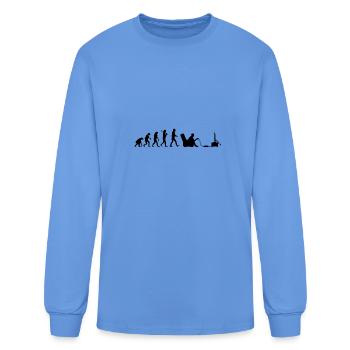 gaming - Men's Long Sleeve T-Shirt - carolina blue - Front