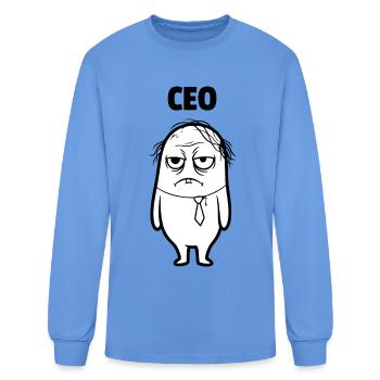 Felix the CEO - Men's Long Sleeve T-Shirt - carolina blue - Front