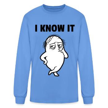 Felix the Sexy - Men's Long Sleeve T-Shirt - carolina blue - Front