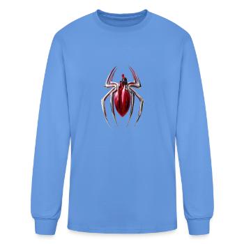 spider - Men's Long Sleeve T-Shirt - carolina blue - Front