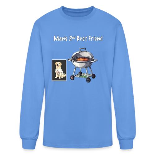 Man's 2nd Best Friend - Men's Long Sleeve T-Shirt