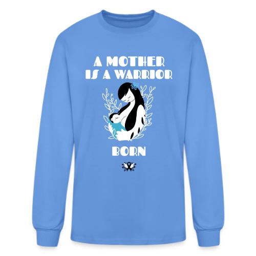 Warrior Mother - Men's Long Sleeve T-Shirt