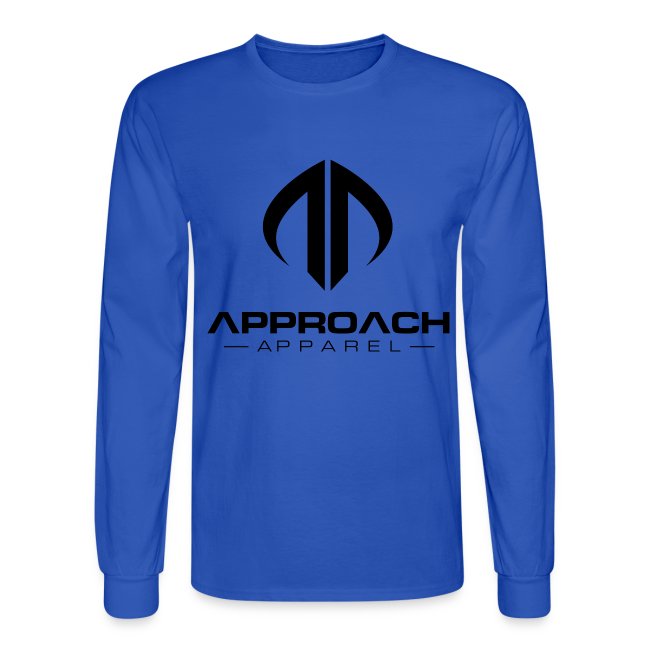 Approach Apparel Athletic Hoodie Shirt- Black Logo