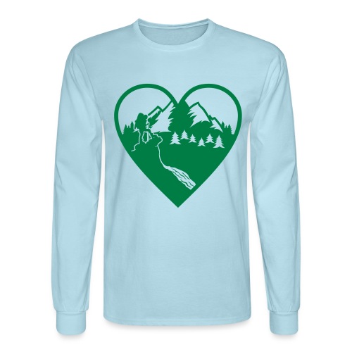 Hiking Love - Men's Long Sleeve T-Shirt