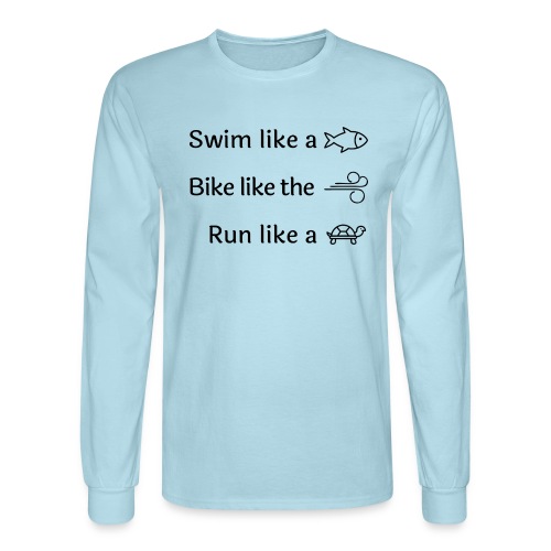 Swim like a fish - Men's Long Sleeve T-Shirt