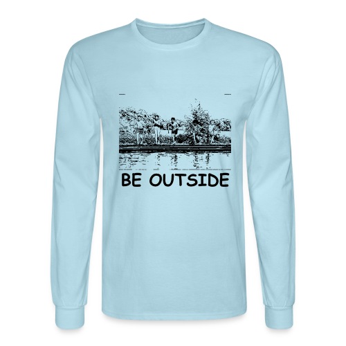 Be Outside - Men's Long Sleeve T-Shirt