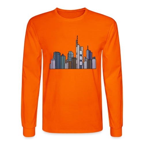 Frankfurt skyline - Men's Long Sleeve T-Shirt
