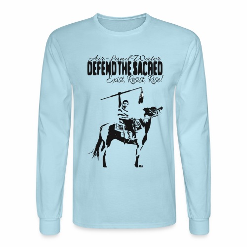 defend the sacred 2 - Men's Long Sleeve T-Shirt