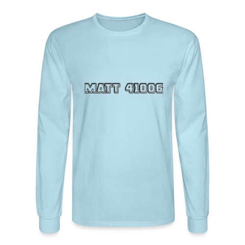 new Matt logo - Men's Long Sleeve T-Shirt