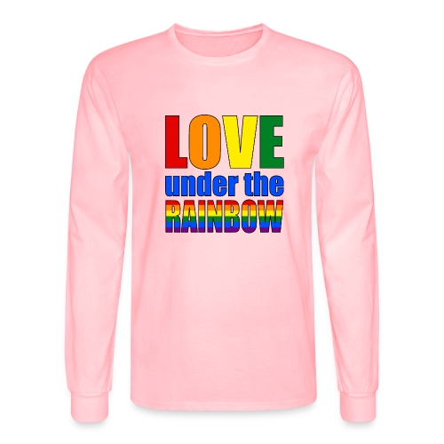 Somewhere under the rainbow... Celebrate Love! - Men's Long Sleeve T-Shirt