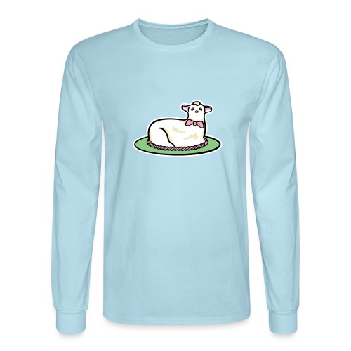 Classic Easter Lamb Cake - Men's Long Sleeve T-Shirt