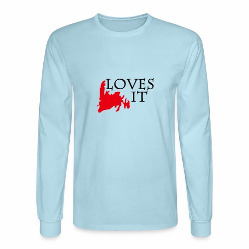 Loves It - Men's Long Sleeve T-Shirt