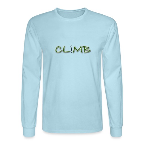 Climb Female and Male Climbing T-Shirt - Men's Long Sleeve T-Shirt