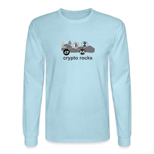 cryptorocks t-shirt - Men's Long Sleeve T-Shirt