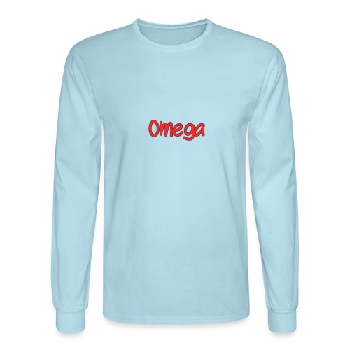 Omega Plain Logo - Men's Long Sleeve T-Shirt