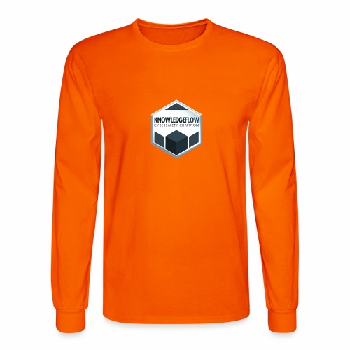 KnowledgeFlow Cybersafety Champion - Men's Long Sleeve T-Shirt