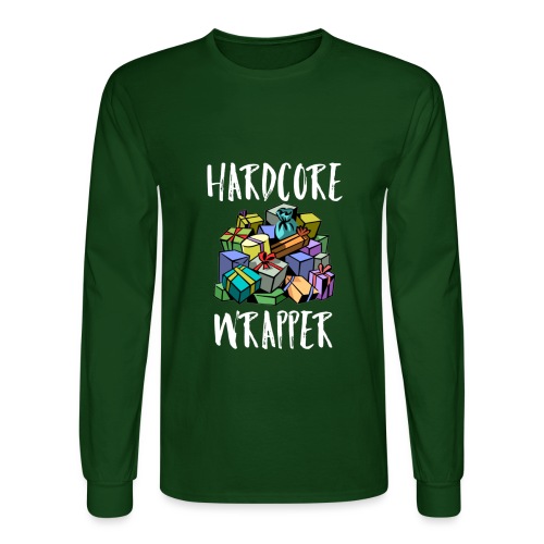 Hardcore Wrapper - Men's Long Sleeve T-Shirt