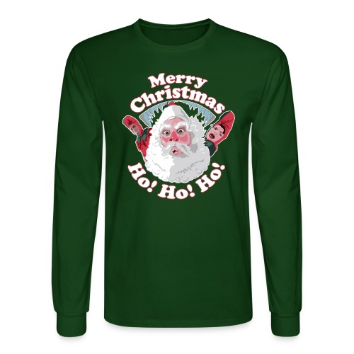 Merry Christmas...Ho! Ho! Ho! A Great Christmas - Men's Long Sleeve T-Shirt