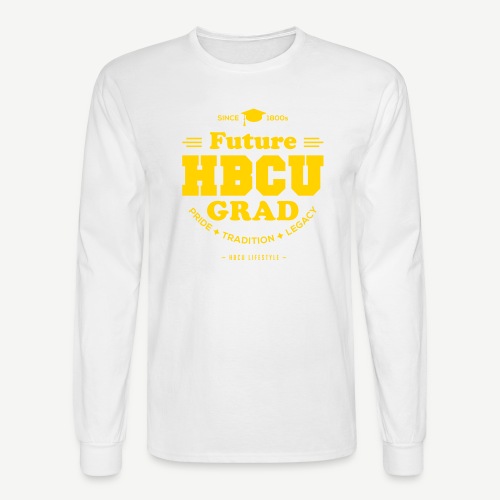 Future HBCU Grad Youth - Men's Long Sleeve T-Shirt