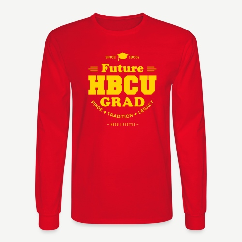 Future HBCU Grad Youth - Men's Long Sleeve T-Shirt