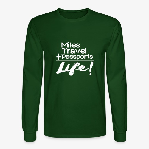 Travel Is Life - Men's Long Sleeve T-Shirt