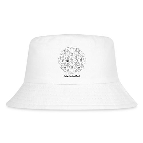 Santa's Festive Wheel T-Shirt - Kid's Bucket Hat