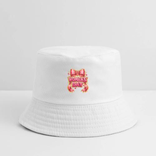 Cute Pink Bow Women’s Day Feminist Symbol - Kid's Bucket Hat