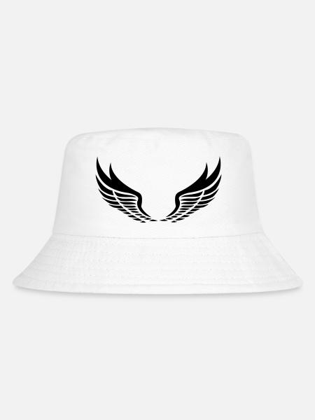 Wings USA - Kid's Bucket Hat - white