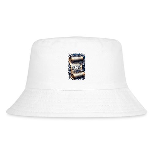 New Year's Resolution T-Shirt - Kid's Bucket Hat