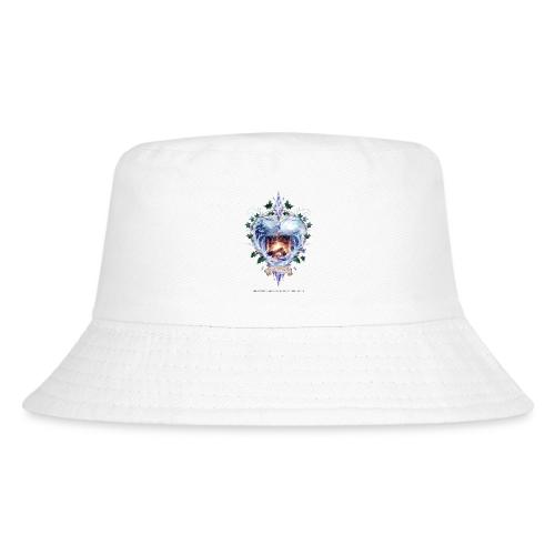 Imbolc Candle Veil T-Shirt | Veiled Rebirth - Kid's Bucket Hat