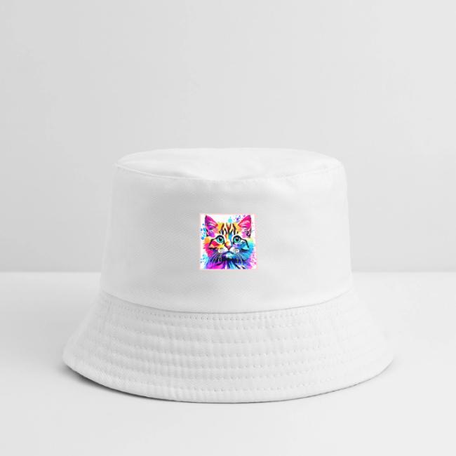 Vivid Kitty Vibes Design