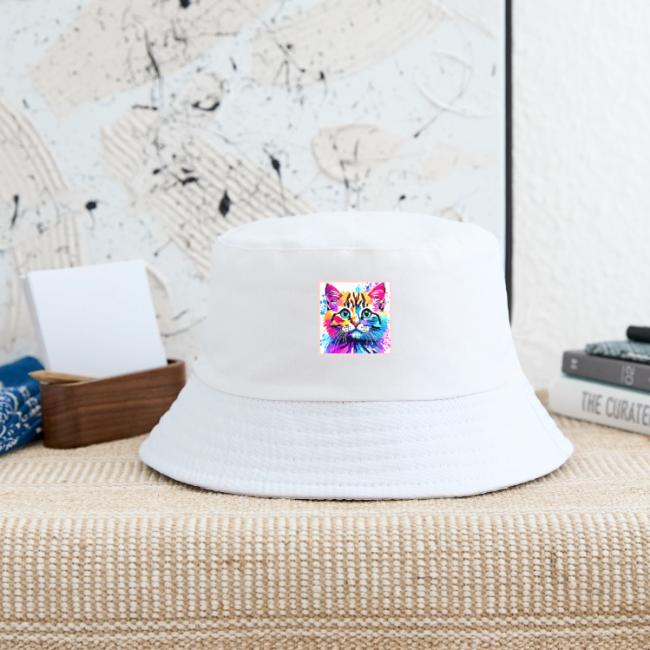 Vivid Kitty Vibes Design