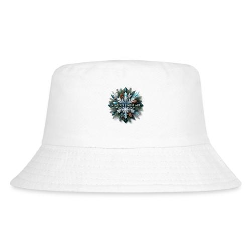 Intricate Frozen Evergreen T-Shirt - Kid's Bucket Hat