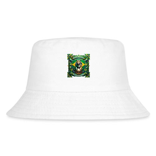 Brazil Jaguar Glory T-Shirt, Flag Pride Badge Gift - Kid's Bucket Hat