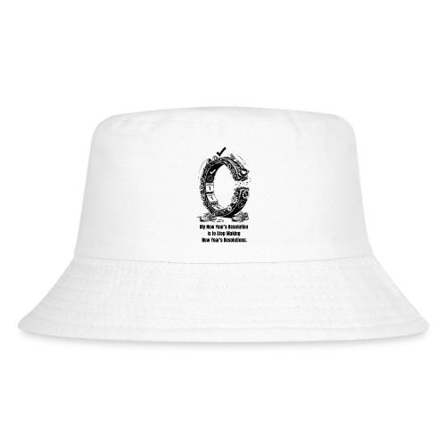 The Resolution Loop - Sarcastic New Year's T-Shirt - Kid's Bucket Hat