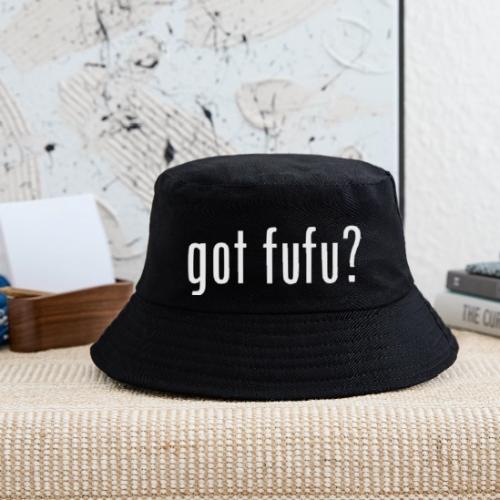 gotfufu-white - Kid's Bucket Hat